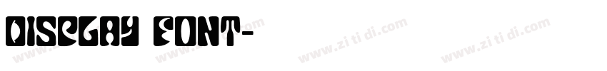 Display Font字体转换